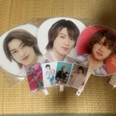 佐藤龍我　うちわ　アクスタ　アクリルスタンド　　写真　グッズ　まとめ売り　美少年