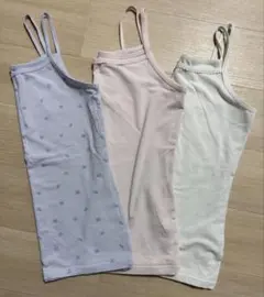 Ｙ*Ａ様 キッズ　キャミソール　女の子　130センチ　ブルー　ピンク　ホワイト