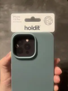 holdit iPhone 13 Pro シリコンケース ミントグリーン
