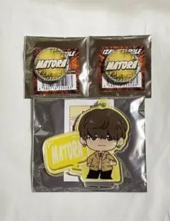 LIL LEAGUE 居酒屋えぐざいる 岡尾真虎 缶バッジ アクリルスタンド