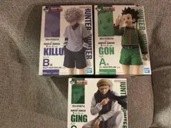 【未開封】HUNTER×HUNTER 一番くじ ゴン、キルア、ジン