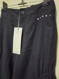 新品未使用◆マルニ・MARNI ネイビー ロングパンツ 10Ｙ 130 140
