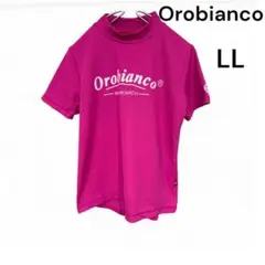 Orobianco ピンク ハイネックシャツ ゆったりLL