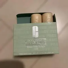 クリニーク　石鹸　CLINIQUE three little soapsのサムネイル