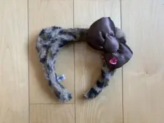 ヒョウ柄 ブラウン キティ カチューシャ ユニバ