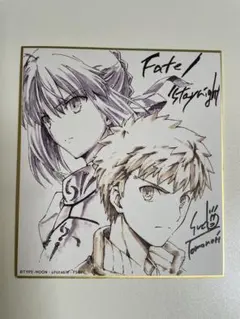 Fate/Zero ufotable 複製ミニ色紙 セイバー ランサー - メルカリ