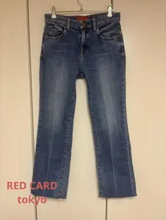 【RED CARD tokyo】　ストレートデニムパンツ