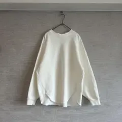 《美品》IENA LA BOUCLE☆ドライコットン 裏毛プルオーバー 日本製