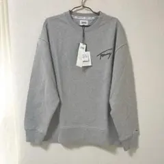 Tommy Jeans グレー トレーナー　L,XLサイズ　新品タグ付き❣️