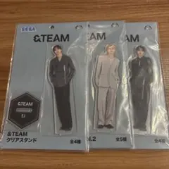 &TEAM EJ アクスタ まとめ売り 2026年最新】&team アクリルスタンド ejの人気アイテム - メルカリ