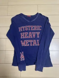 90s Hysteric Glamour メッシュロンT ネイビー FREE
