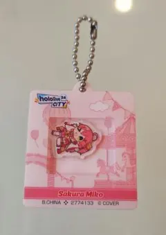 ホロライブ アクリルウィンドウチャーム　さくらみこ