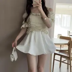 GRL サテンバルーンスカート