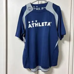 ATHLETA リバーシブル　半袖シャツ パンツセットネイビー