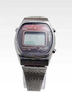 CITIZEN 4-093232 デジタル 腕時計 動作未確認 ヴィンテージ