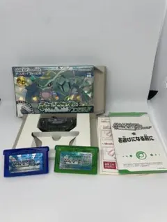 ポケモンエメラルドとサファイアのセット（エメラルド箱付き）