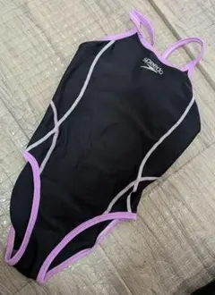 Speedo ENDURANCE ECO 水着 黒/ピンク