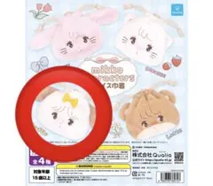 mikko characters フェイス巾着 スフレ