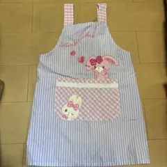 N*H様 B455 エプロン　ボンボンリボン　130