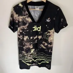 美品！adidas トレフォイル 半袖Tシャツ ブラック タイダイ柄のサムネイル