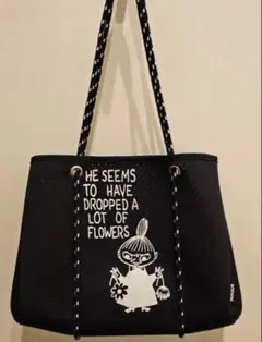 MOOMIN 驚きの軽~い素材で大容量！ BIGトートバッグ ミイ 黒
