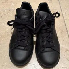 【美品】アディダススタンスミス黒M20327 SIZE 23.5cm