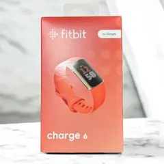 【美品】Fitbit Charge6　コーラル　本体【未使用に近い】