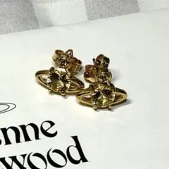 美品 Vivienne Westwood ヘアピン ヘアクリップ ゴールド - メルカリ
