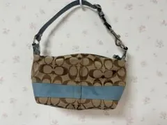 コーチ COACH バッグ ポーチ ミニバッグ シグネチャー
