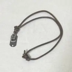 アバクロ　レザーネックレス　革紐　ヴィンテージのサムネイル