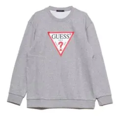 [GUESS] TRIANGLE LOGO CREW SWEAT トレーナーXS