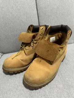 Timberland 防水スエード ワークブーツ ベージュ