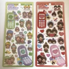 平成はっぴーフォン モンチッチ シール