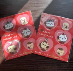 匿名配送　非売品　ちいかわ　マグネット　2枚セット　ロッテちいかわ