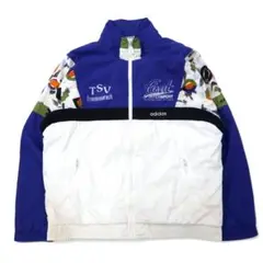 美品 adidas アディダス atp XL トラックジャケット ジャージ 美品 L ネイビー Adidas トラックジャケット 80s 90s アディダス