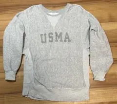 Champion 80s 前期 ヴィンテージ リバース 染み込み USMA