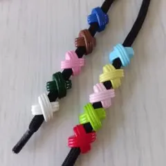 No.109 アクリル　ビーズ　パラコード　ストラップ