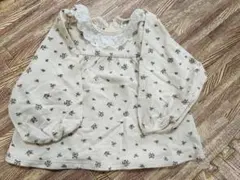 タイムセール　花柄　長袖カットソー　長袖Tシャツ