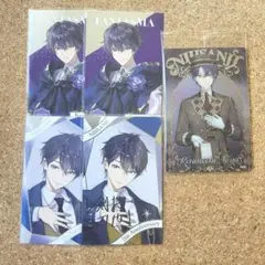 【匿名配送】にじさんじ チェキ カード 剣持刀也 5枚セット