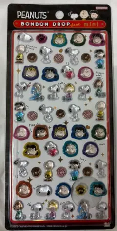 PEANUTS スヌーピー ボンボンドロップシールmini
