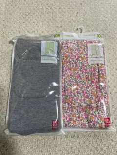 UNIQLO キッズレギンス 100cm 2枚セット