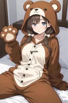 m780 AIイラスト　かわいい　A4ポスター