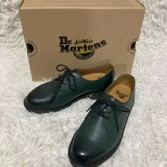 【Dr.Martens】 23 1461 3ホールシューズ グリーン