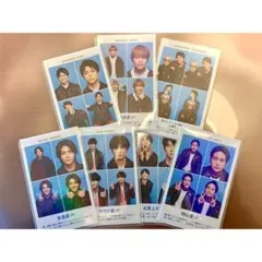 WEST 証明写真 雑誌 付録 TVガイド ジャニーズWEST