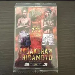 RIZIN 3 ASAKURA vs HIRAMOTO カード