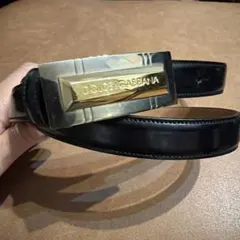 DOLCE&GABBANA ドルチェ&ガッバーナ パテントレザーベルト