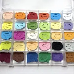 ひ*み様 ((匿名配送))クラフトパンチ　ダイカット　数字セット　ケース付き①