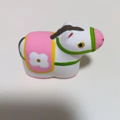 干支の置物　ウマのサムネイル