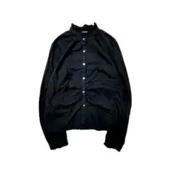 美品⭐️ MACPHEE マカフィー　シャツブラウス　黒　M モード　トップス