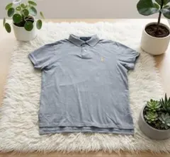 POLO RALPH LAUREN ポロシャツ 半袖 カスタムフィット グレー